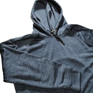 RBX Activewear Hoodie Mens XXL Pullover Athletic Training Blue‎ Heather